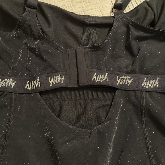 YITTY shapewear thong bodysuit 3x never worn black sparkly - Picture 5 of 7